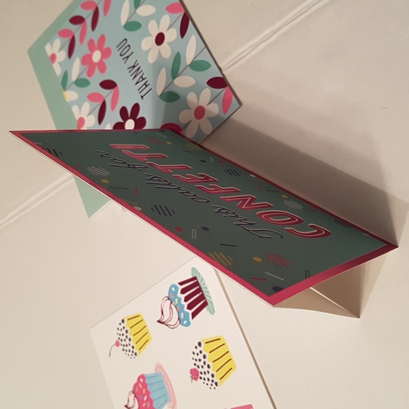 16 pcs Thank You Cards You're The Best Confetti 3.75"x5.25" In. - Picture 7 of 16